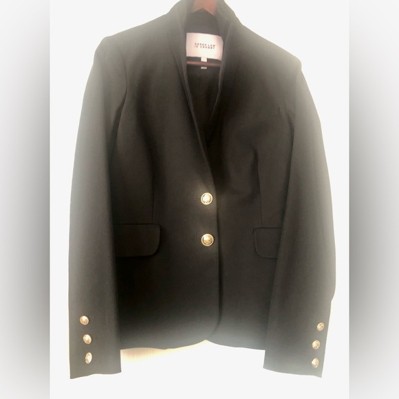 DEREK LAM 10 CROSBY Patch Pocket Blazer in Black - Picture 3 of 7